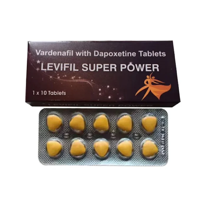 超級樂威壯雙效錠 Levifil Super Power 40mg/60mg 10顆/盒｜硬度與持久力，一錠同步到位