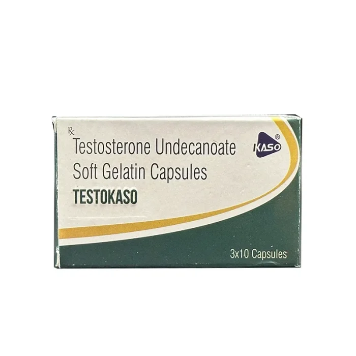 Testokaso 40mg 十一酸睪酮軟膠囊（30粒/盒）| 口服補充男性活力關鍵