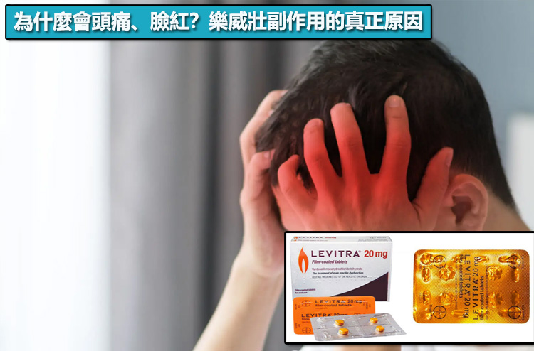 為什麼會頭痛、臉紅?樂威壯副作用的真正原因 為什麼會頭痛、臉紅?樂威壯副作用的真正原因