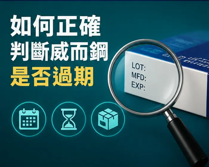 🗓️ 如何正確判斷威而鋼是否過期