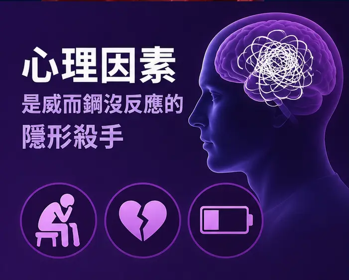 🧠 心理因素是威而鋼沒反應的隱形殺手