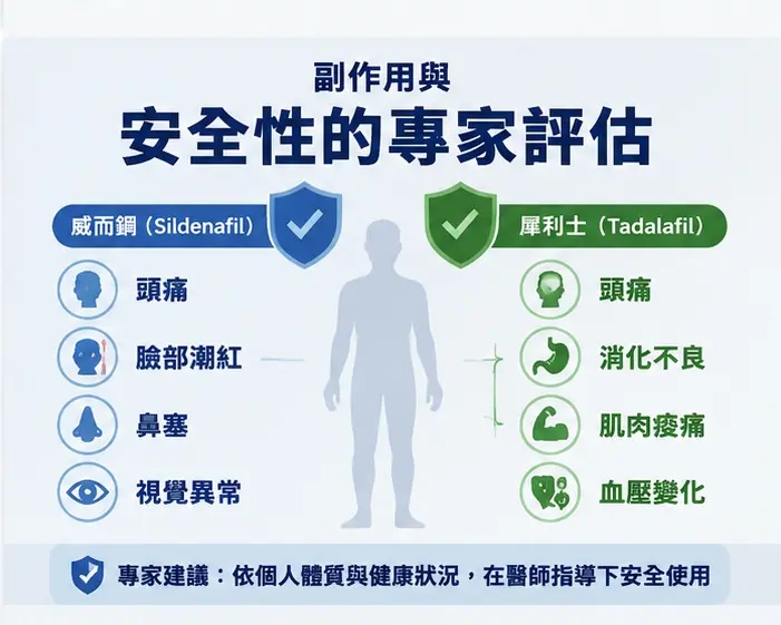 📊 副作用與安全性的專家評估 📊 副作用與安全性的專家評估