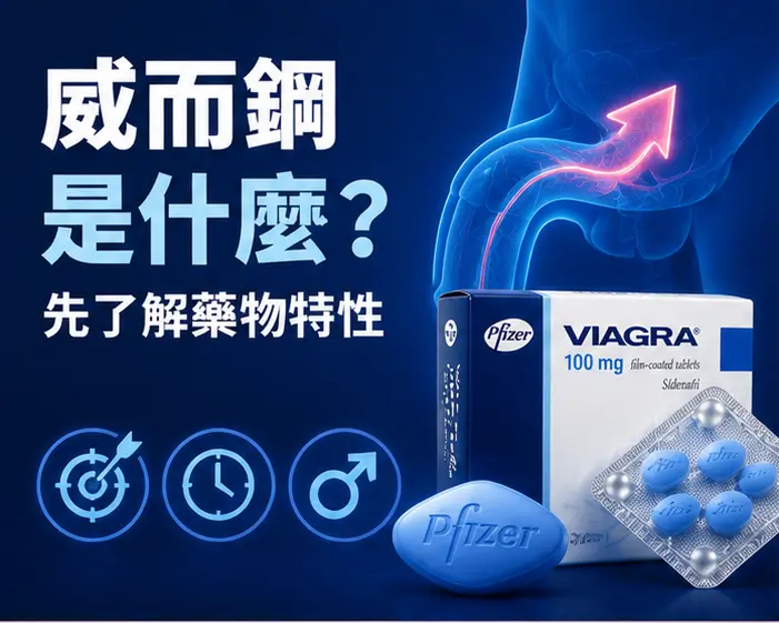 💊 威而鋼是什麼？先了解藥物特性