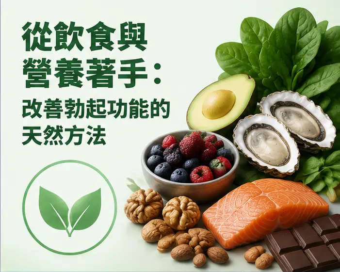 🥗 從飲食與營養著手:改善勃起功能的天然方法 🥗 從飲食與營養著手:改善勃起功能的天然方法