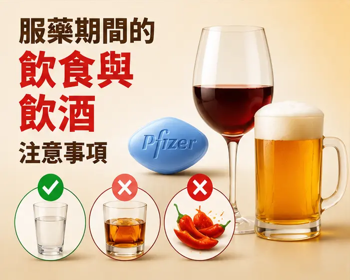 🍷 服藥期間的飲食與飲酒注意事項